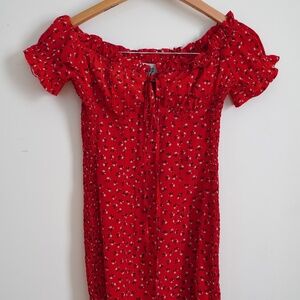 Off The Shoulder Mini Dress